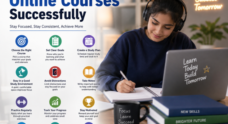 Tips to Complete Online Courses Successfully